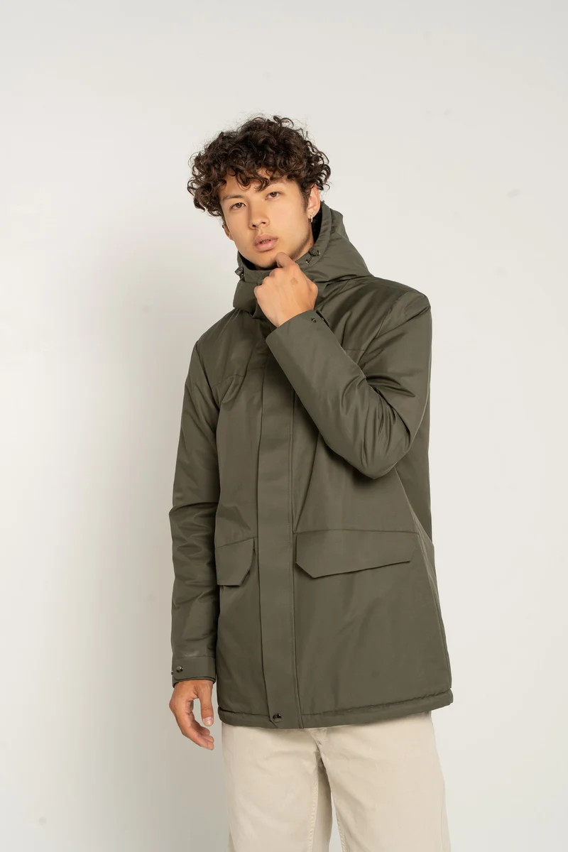 Parka fourrée