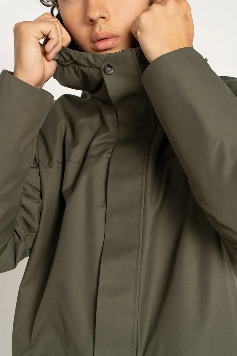 Parka fourrée