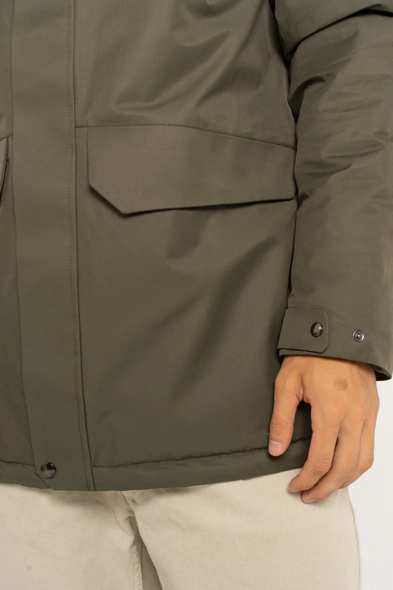 Parka fourrée