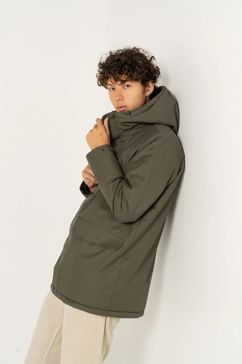 Parka fourrée