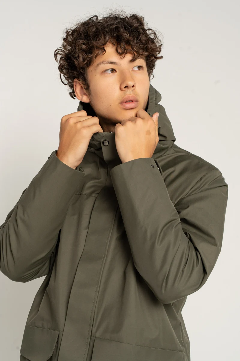 Parka fourrée