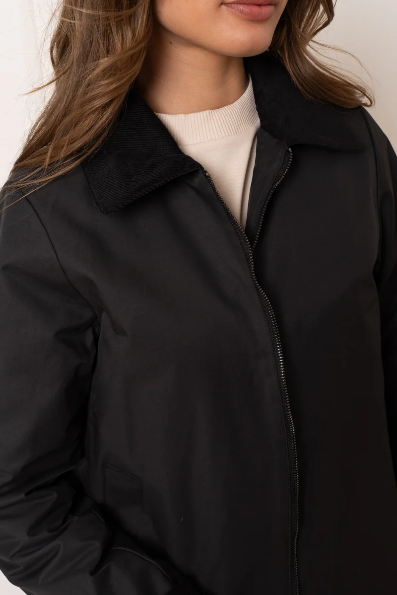 Veste coton courte mi-saison