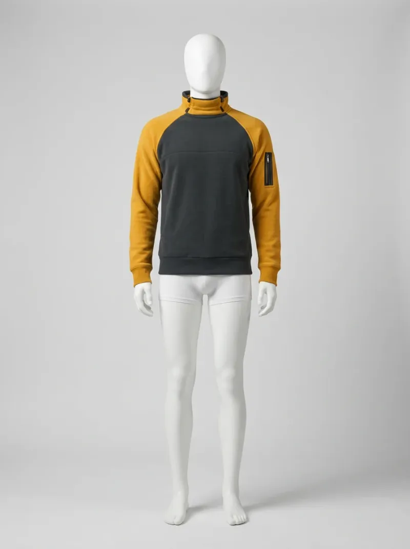 Veste automne homme polaire légère slim randonnée