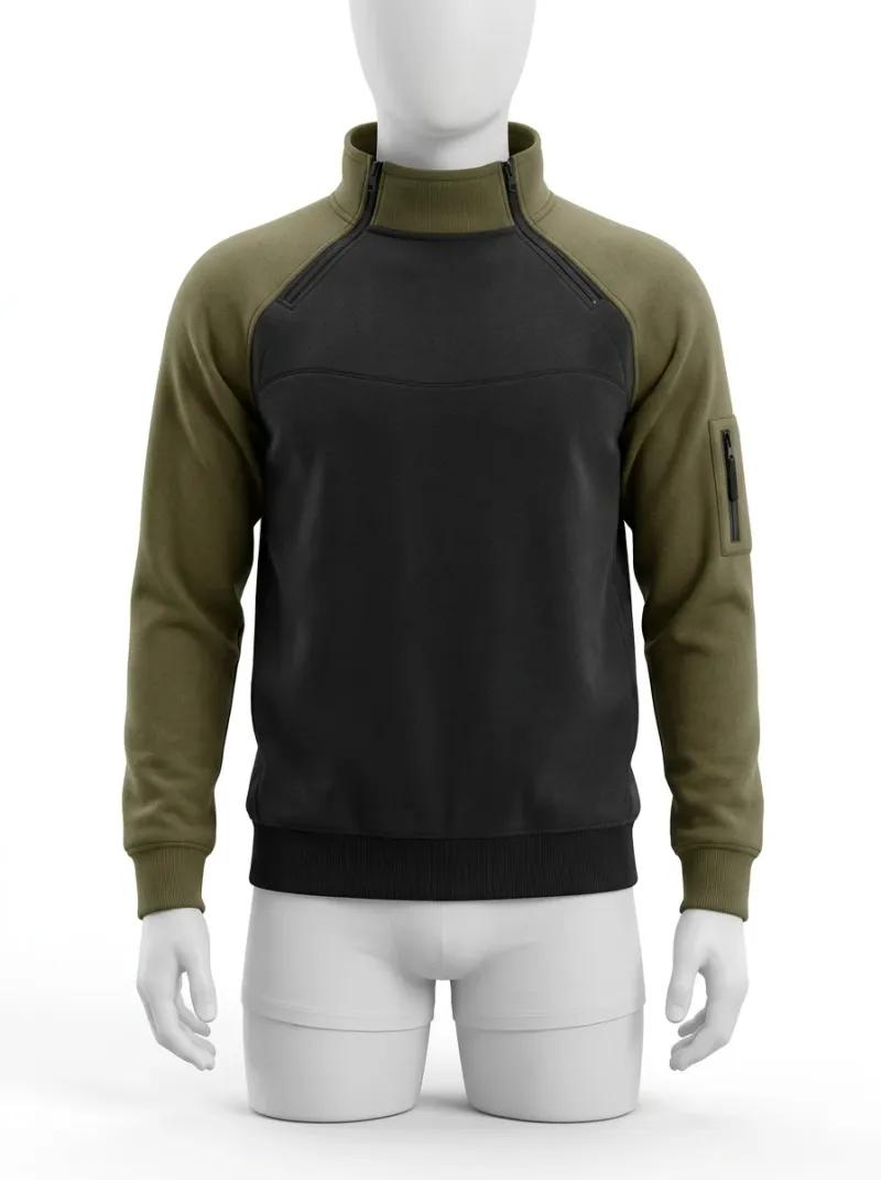 Veste automne homme polaire confort outdoor quotidien