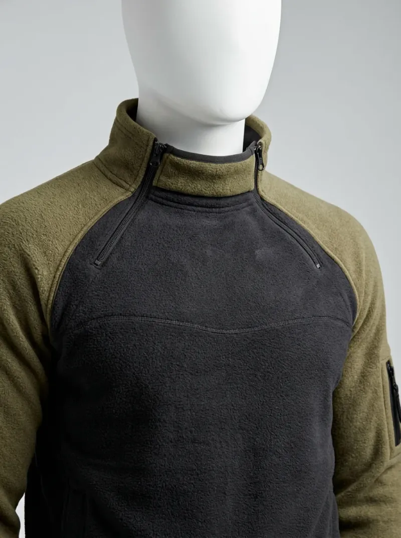 Veste automne homme polaire confort outdoor quotidien