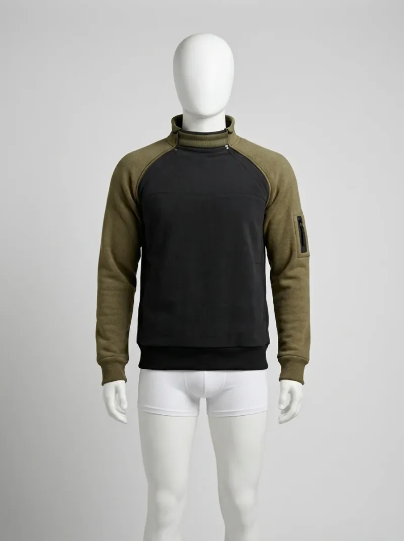 Veste automne homme polaire confort outdoor quotidien