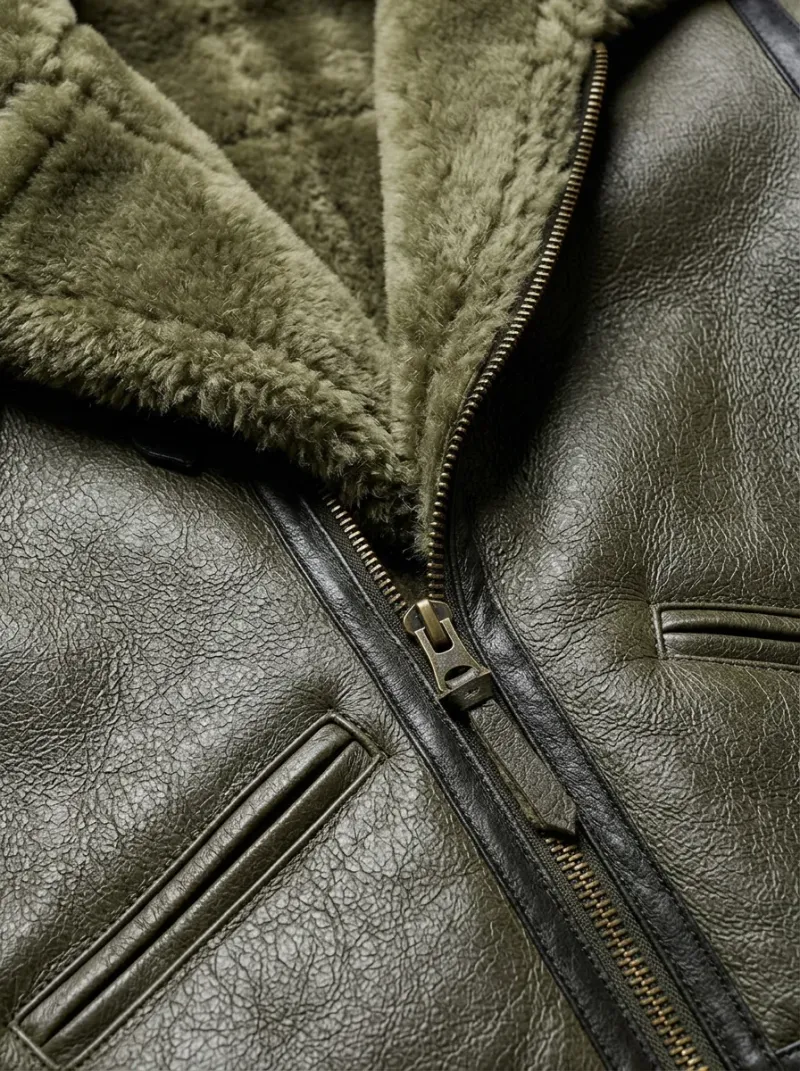 Veste automne homme cuir véritable oversize quotidien