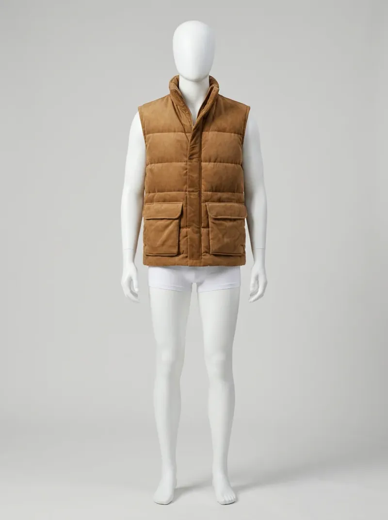 Veste automne homme velours côtelé doublée polaire vintage