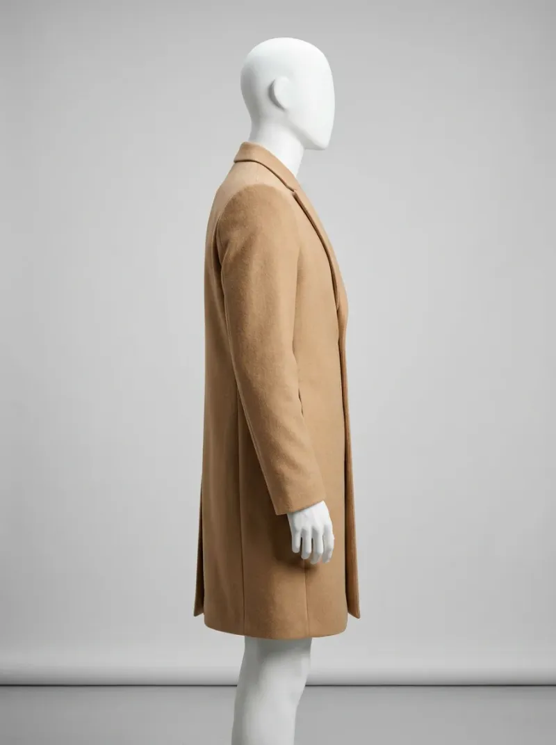 Veste automne homme laine longue élégante business