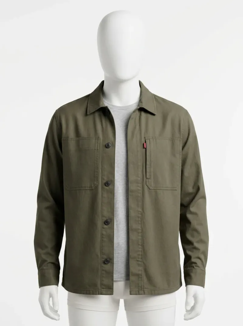 Veste automne homme style militaire cargo robuste