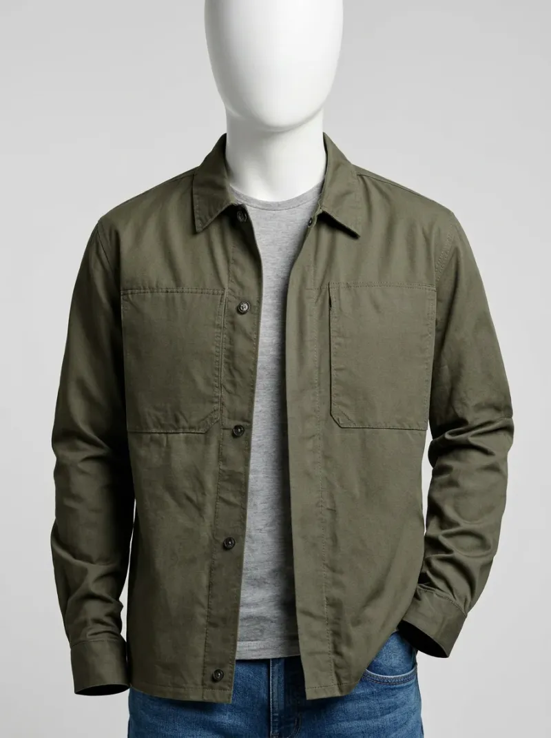 Veste automne homme style militaire cargo robuste
