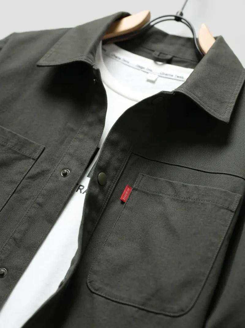 Veste automne homme style militaire cargo robuste