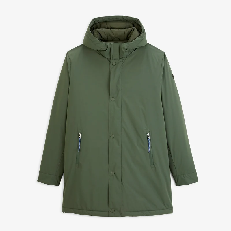 Parka imperméable à capuche gris taupe Ethan SBPLAY