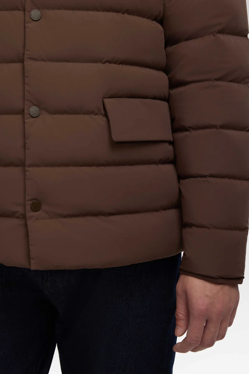 Adrian Men's Lightweight Dressy Quilted Stretch Jacket