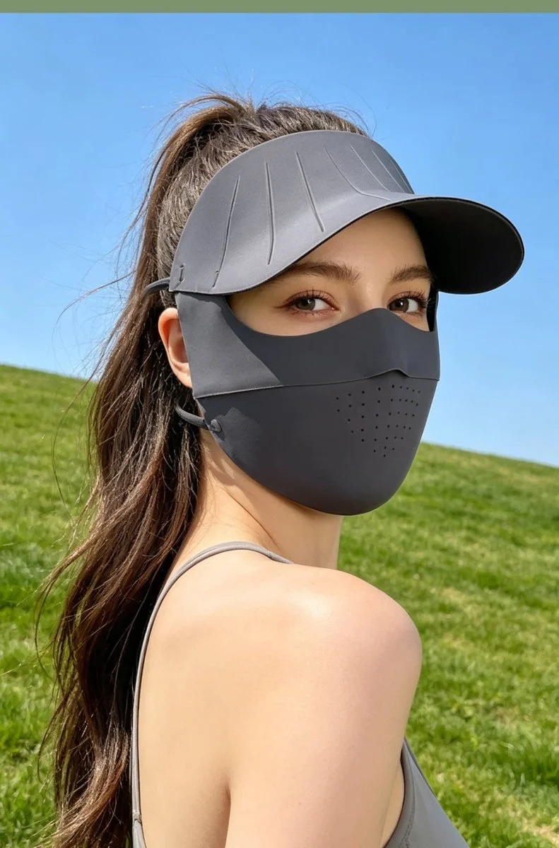 UV Wide Brim Face Mask UPF50+