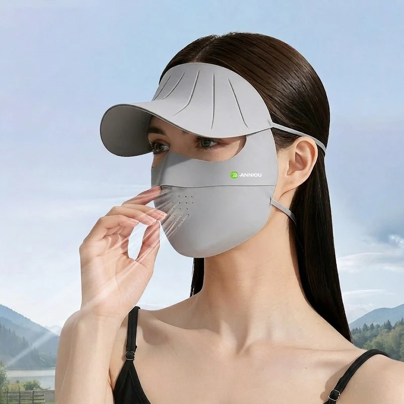UV Wide Brim Face Mask UPF50+