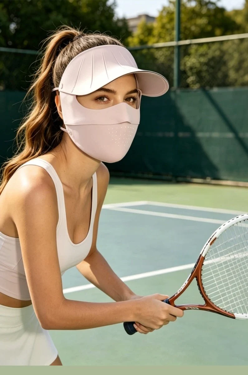 UV Wide Brim Face Mask UPF50+