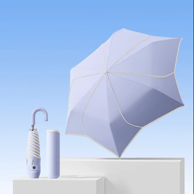 Floral Sun Umbrella UPF 50+