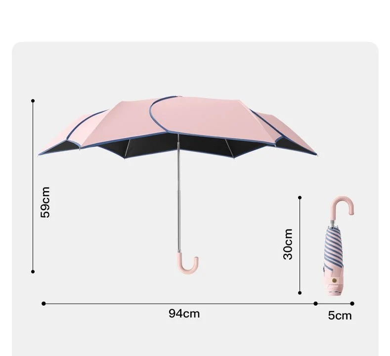 Floral Sun Umbrella UPF 50+