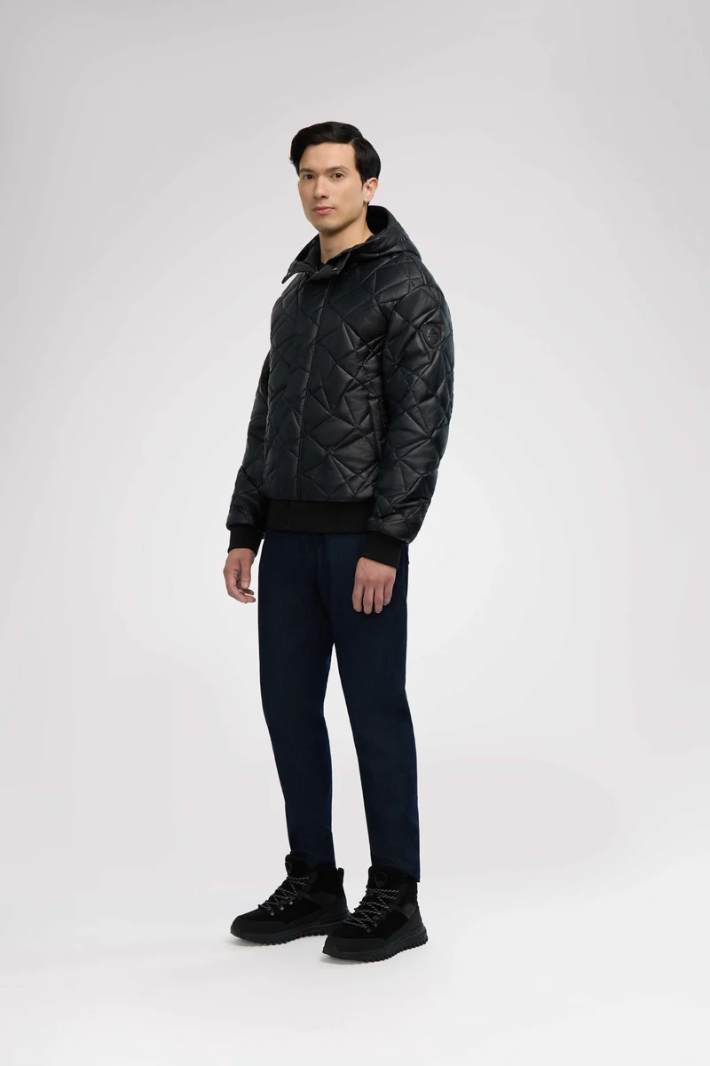Cypher Men's Lightweight Futuristic Bomber Jacket