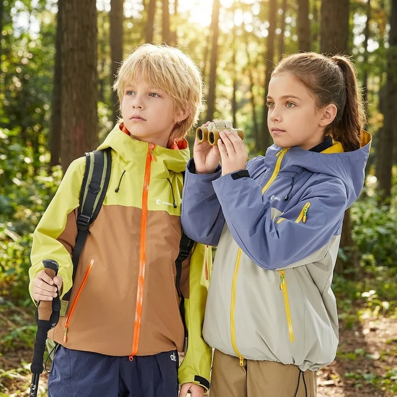 Kids Water-Resistant 3 In 1 Jacket