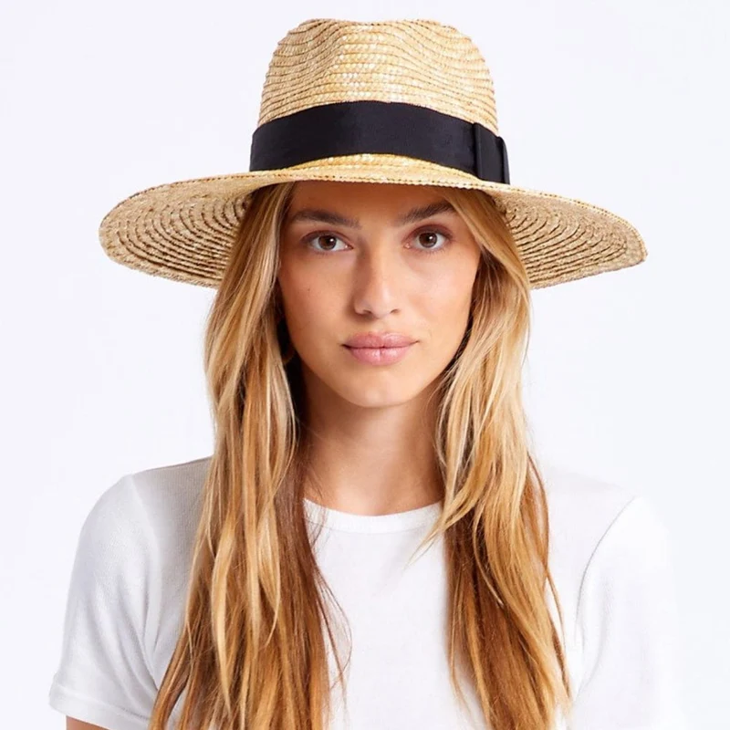 Chapeau Été en Paille Joanna naturel BRIXTON