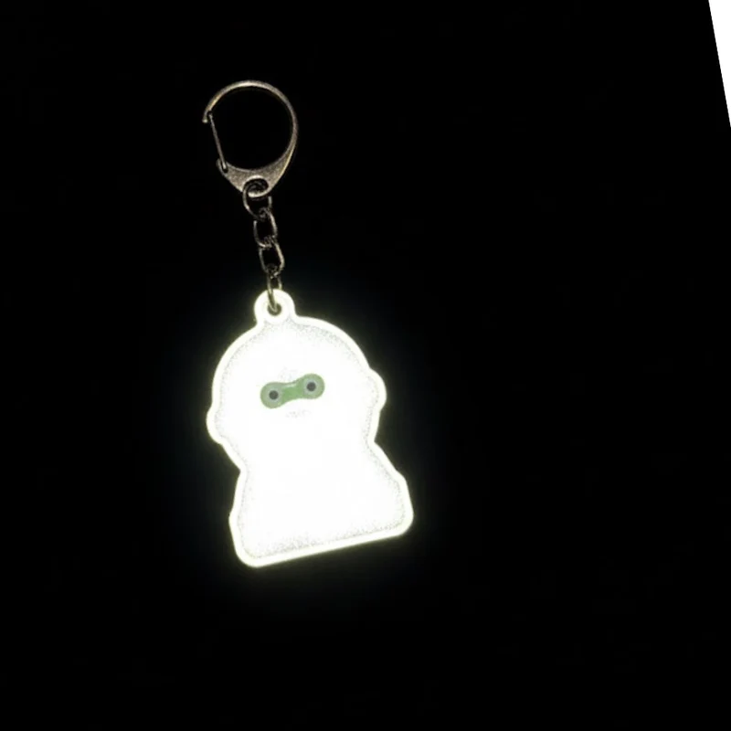 Charm porte-clés réfléchissant – Catmonaute