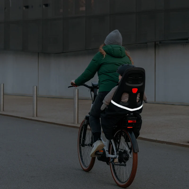 Tablier pour siège vélo