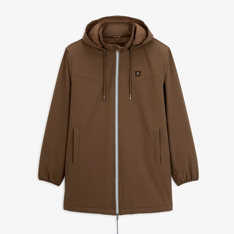 Parka imperméable déperlante doublée polaire marron Stormer SBPLAY