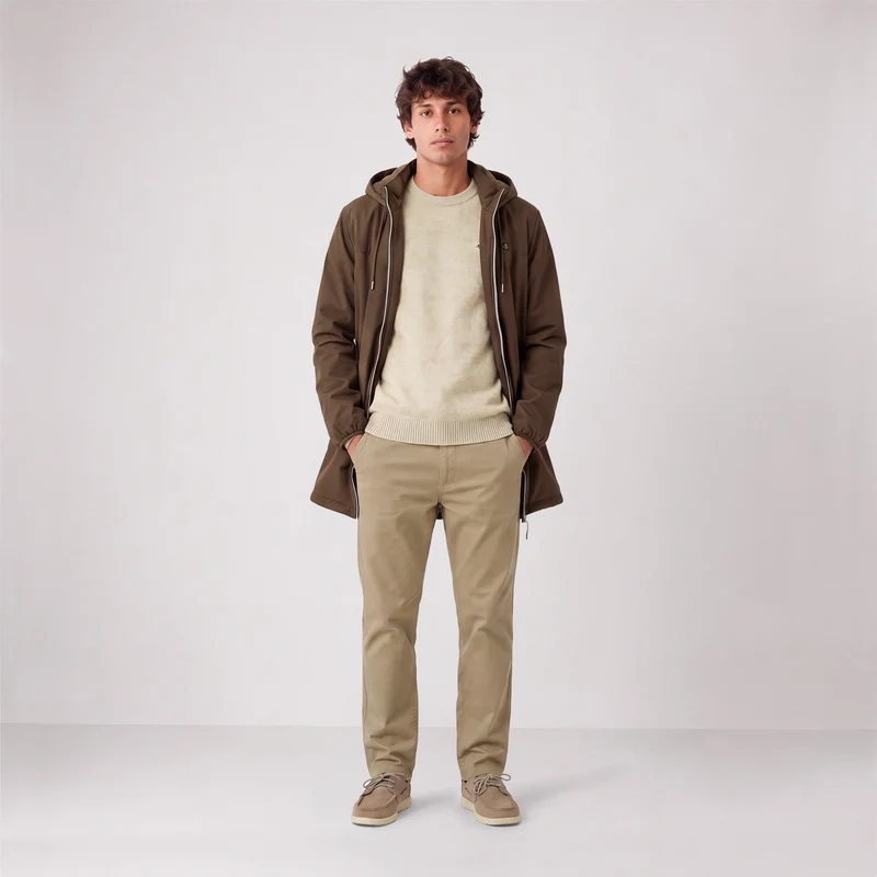 Parka imperméable déperlante doublée polaire marron Stormer SBPLAY