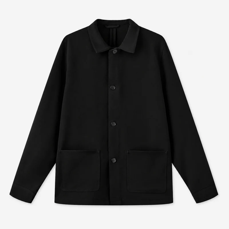 Veste worker stretch noire Wael