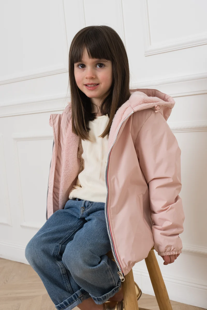 Imperméable fourré court