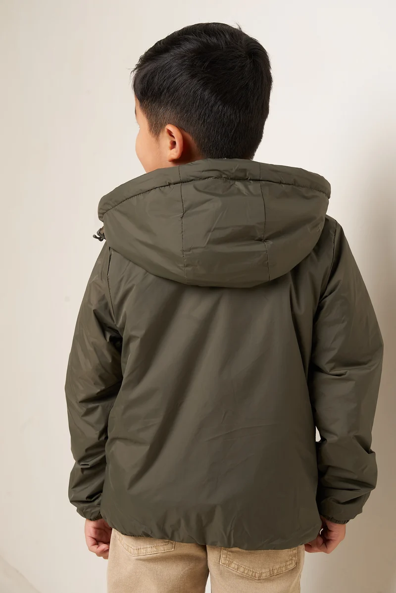 Imperméable fourré court
