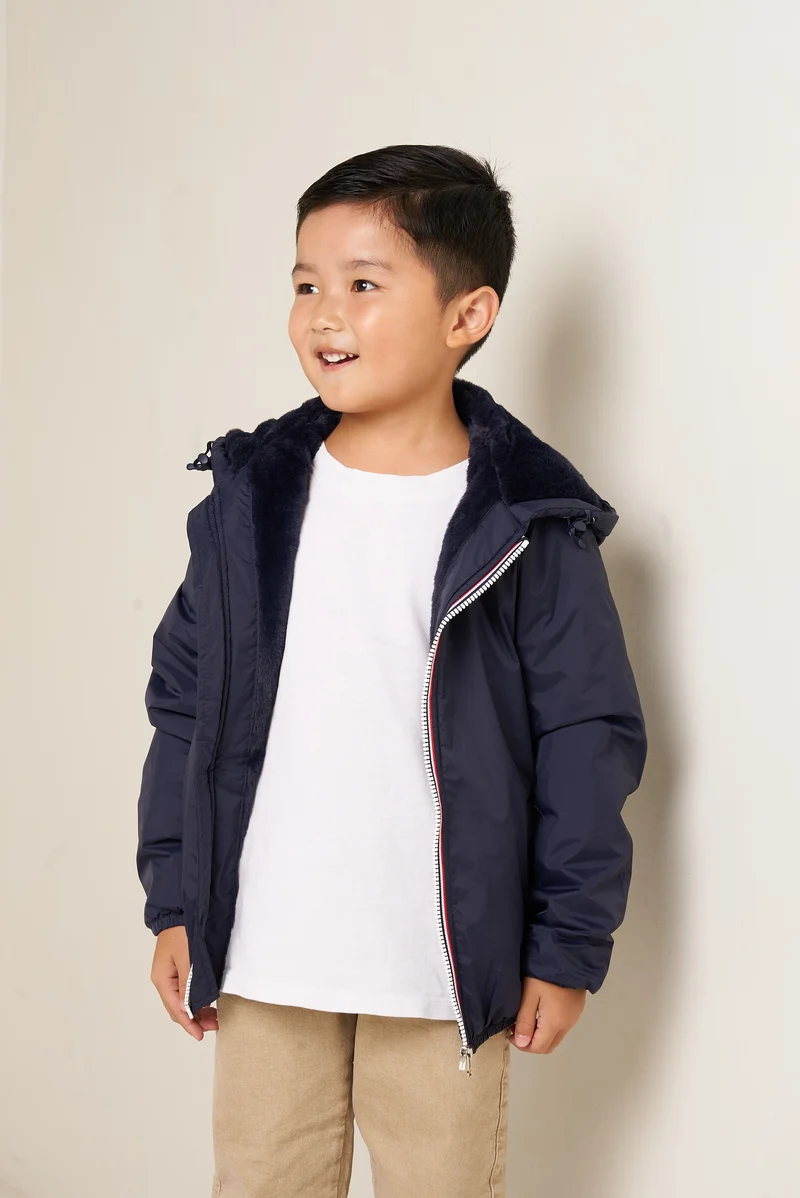 Imperméable fourré court