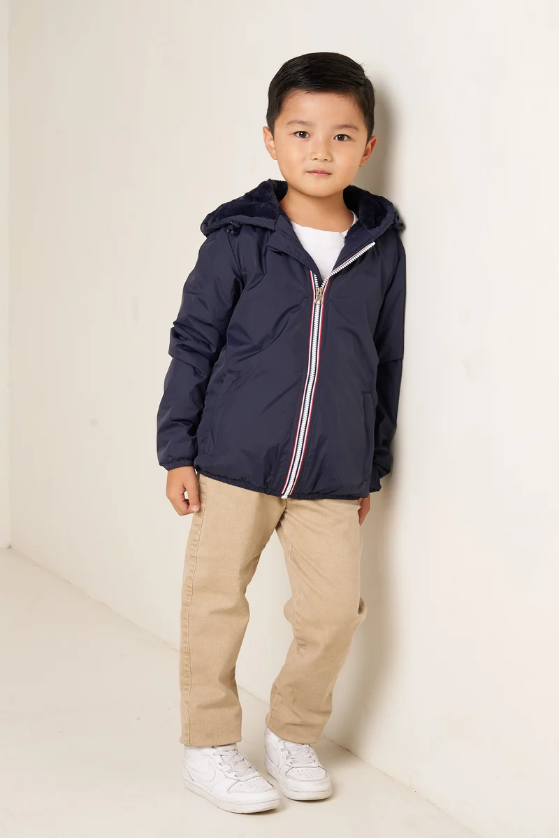 Imperméable fourré court