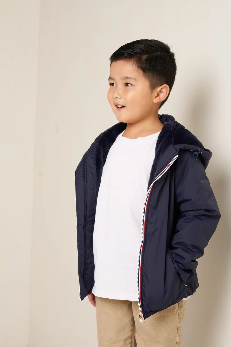 Imperméable fourré court