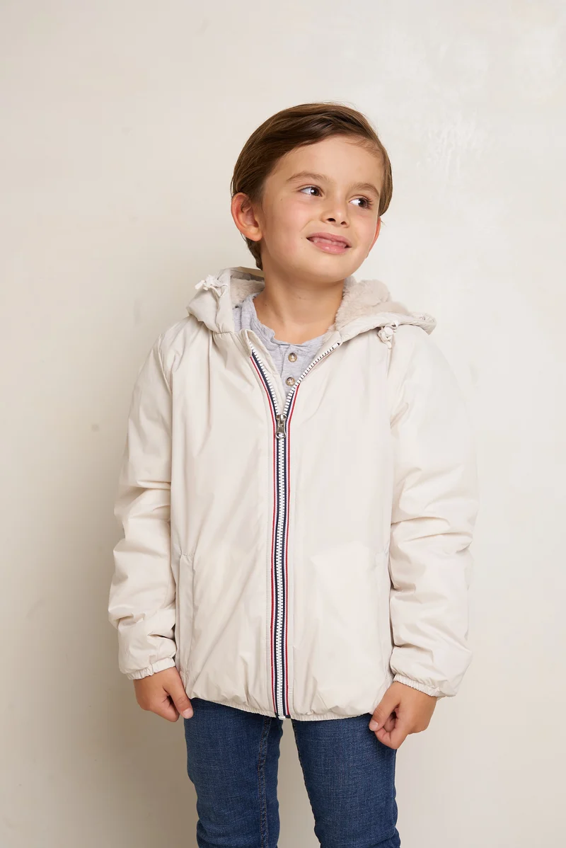 Imperméable fourré court