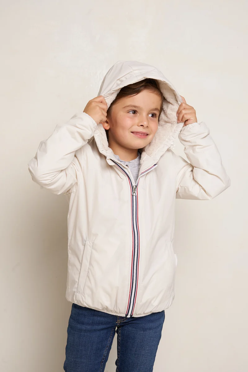 Imperméable fourré court