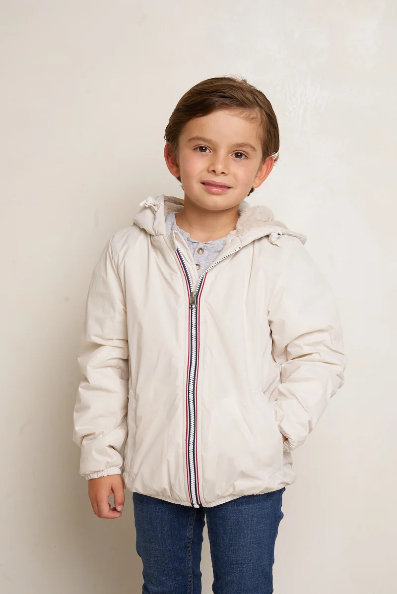 Imperméable fourré court