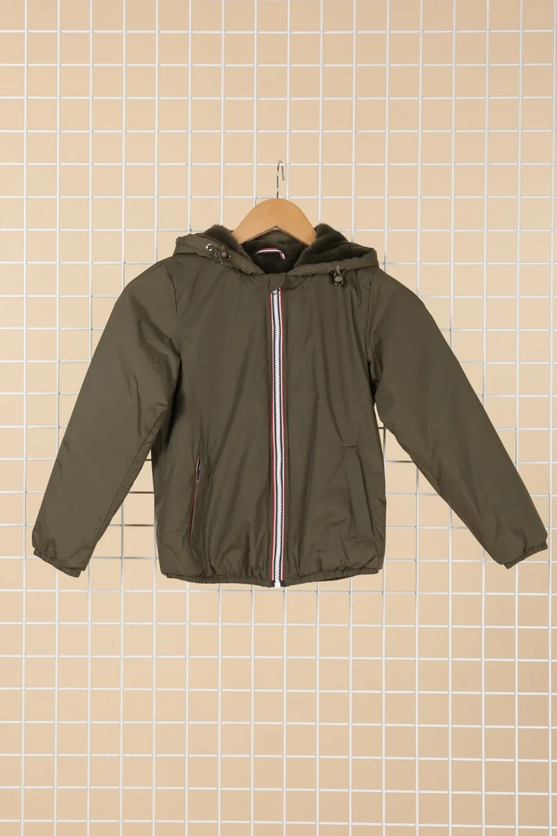 Imperméable fourré court