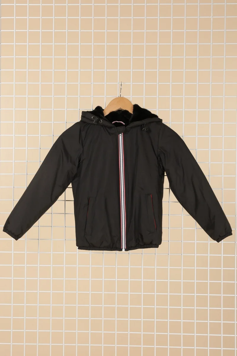 Imperméable fourré court