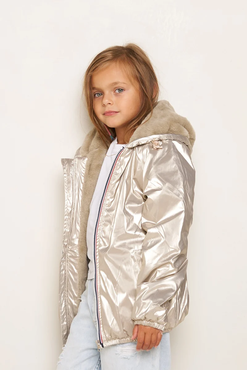 Imperméable fourré court