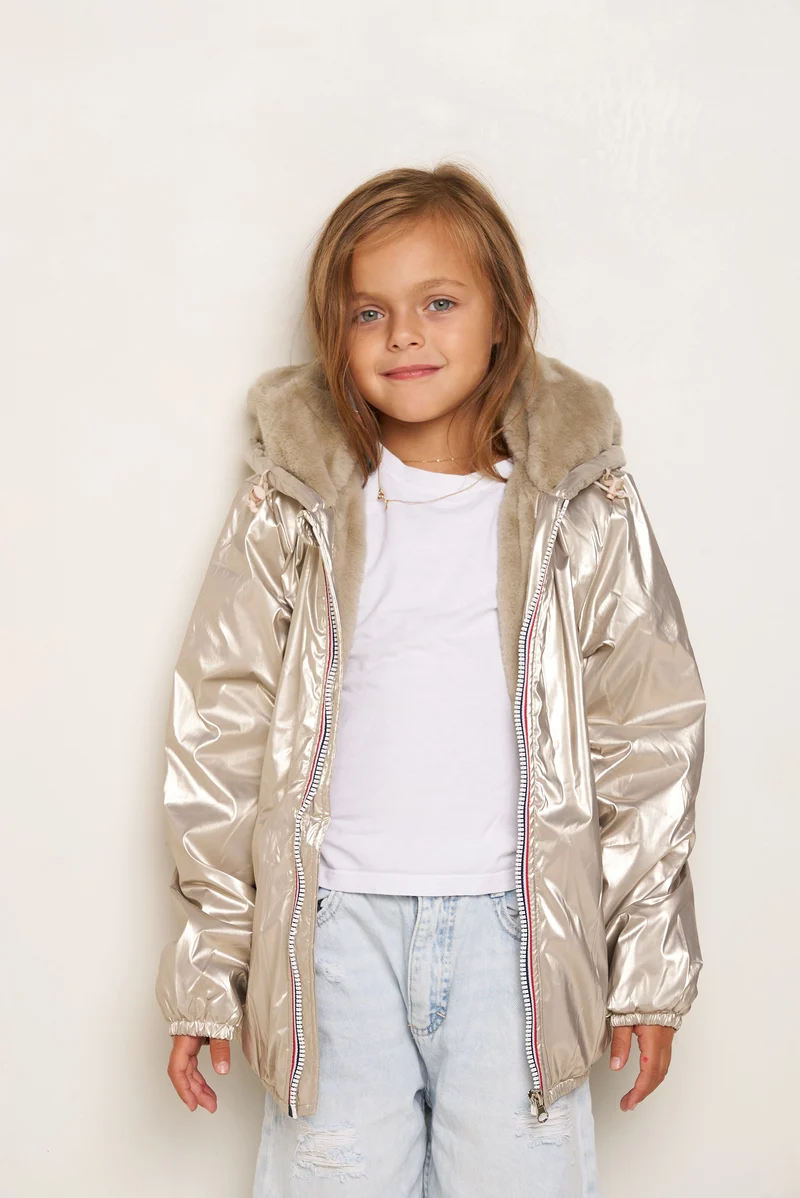 Imperméable fourré court