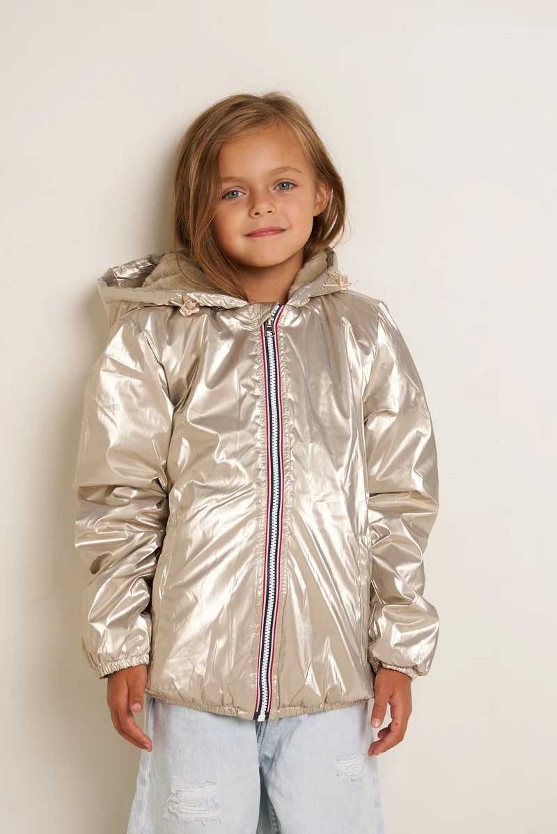 Imperméable fourré court