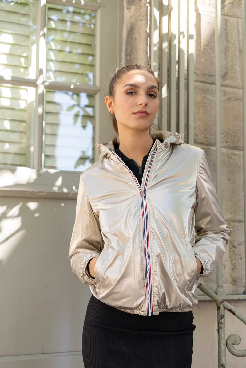 Imperméable fourré court