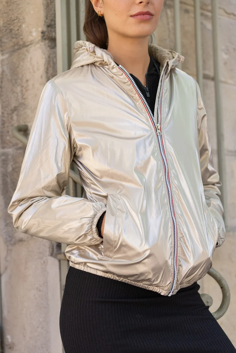 Imperméable fourré court