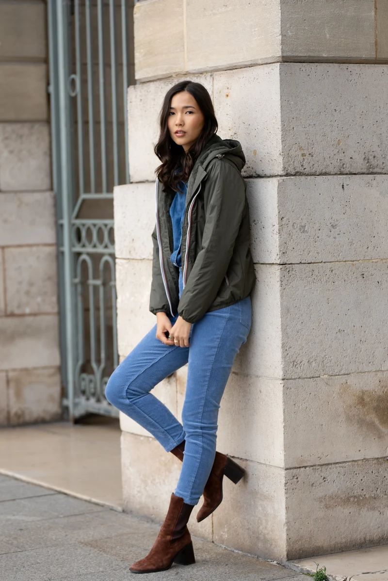 Imperméable fourré court