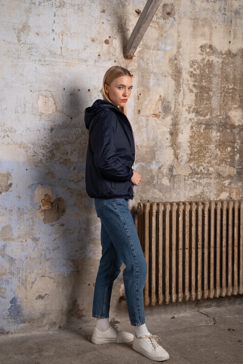 Imperméable fourré court