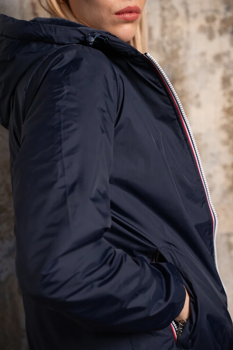 Imperméable fourré court