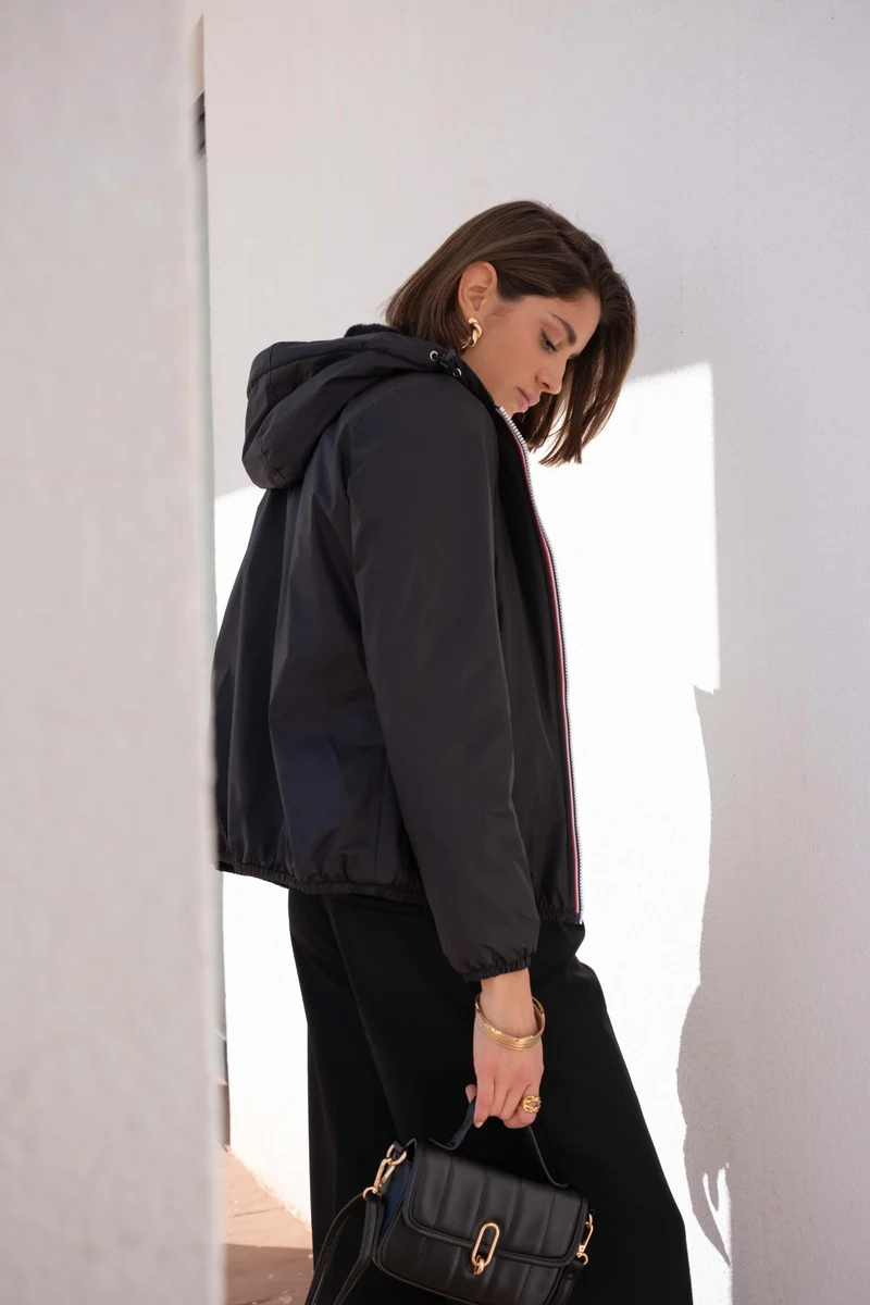 Imperméable fourré court